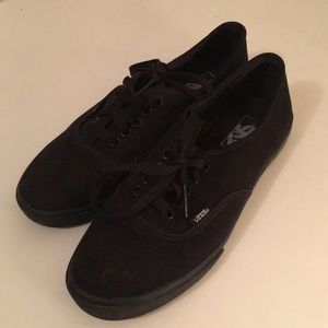 Authentic Black Low-Top Vans